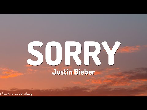 Justin Bieber - Sorry (Lyrics)