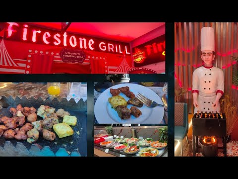 Unlimited buffet Firestone grill buffet Lulu mall Kukatpally hyderabad