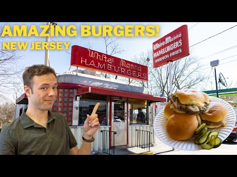 Eating Classic Burger Sliders at White Manna and Exploring Hackensack, New Jersey