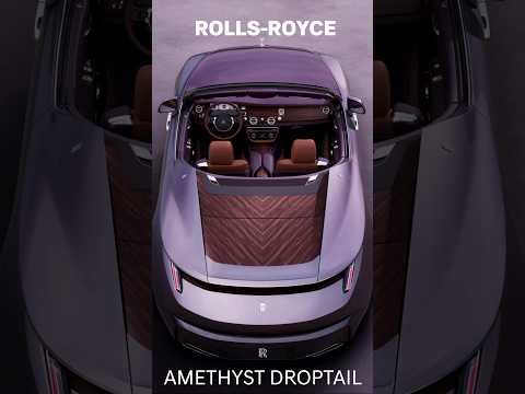 Rolls-Royce Amethyst Droptail #shorts #rollsroyce #luxury