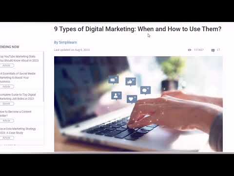 9 Types Of Digital Marketing | When And How To Use Them In 2024.