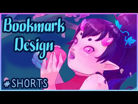 Designing a Bookmark in Clip Studio Paint