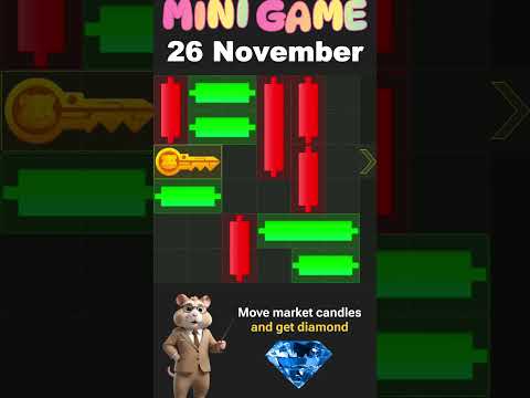 Hamster Kombat New Season Mini Game Solution 26 November 2024