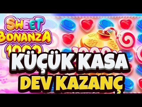 SWEET BONANZA 1000 YENİ OYUN 🍭 SLOT OYUNLARI 🍭 Küçük Kasa Büyük Kombolar