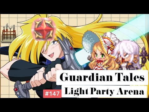 【ガーディアンテイルズ ガデテル /Guardian Tales Arena】光パーティでアリーナ！#147【ラピス　ガウリイ　オーディル】