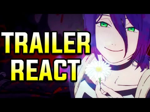 Reacting to Chainsaw Man's New Movie! (Reze Arc Trailer 2)