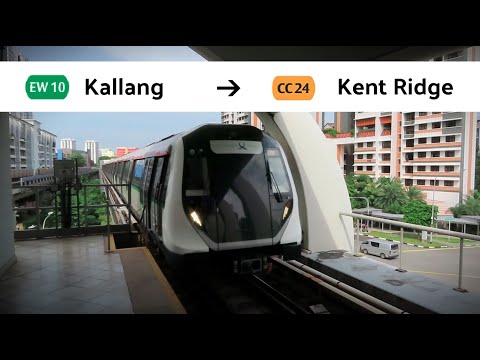 SG MRT Season 4 Ep 10. | (EW10) Kallang - (CC24) Kent Ridge