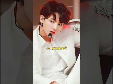 Top 10 Most Handsome Singers In The World 2024 #top10 #shorts #bts #jungkook #kimtaehyung #jin