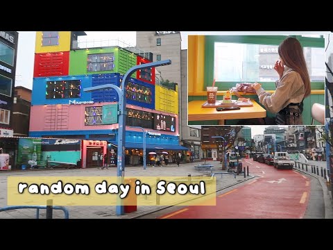 I went on a walk in Seoul and took my camera with me