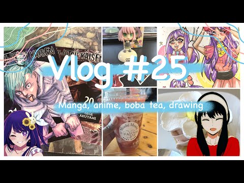 Vlog Chapter 25: Manga, anime, boba, Jujutsu Kaisen animation book