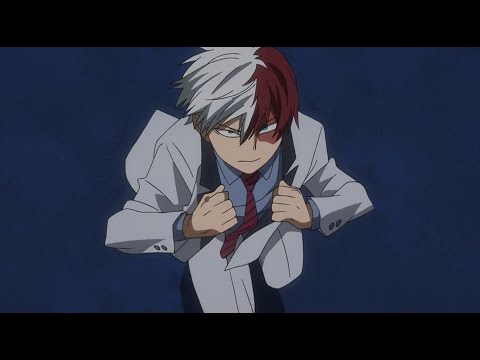 todoroki taking off his blazer. me: simping hard.