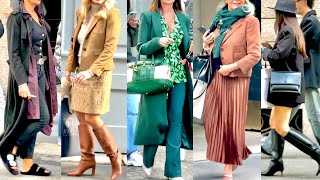 🍁OCTOBER 2024 STREET STYLE 🇮🇹 MILAN FALL FASHION & SHOPPING WALK #vanityfair #harpersbazaarjapan