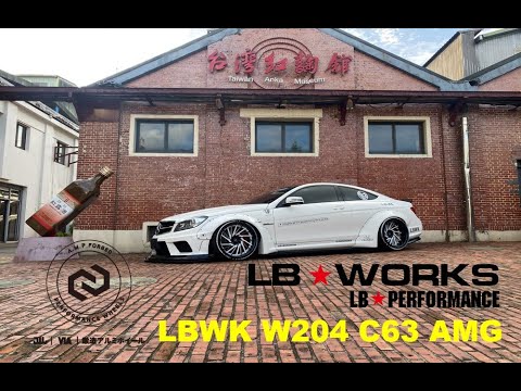 Liberty Walk MERCEDES BENZ C63 AMG BODY KIT , W204 C63 LBWK 寬體改裝套件