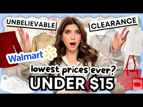 *UNREAL* Walmart Clearance ‼️UNDER $15 Walmart Sale Finds 😱 Lowest Walmart Prices EVER?!