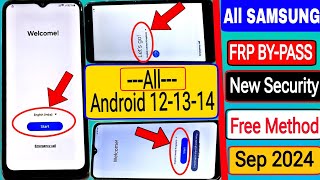 SAMSUNG FRP BYPASS 2024 {QR Code} Android 12-13-14 New Security 2024🆕FRP Lock Reomoval | Bypass Frp