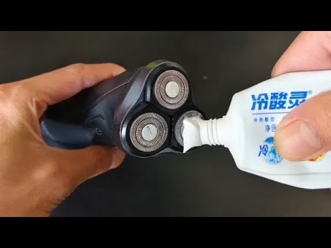 Squeeze toothpaste on the razor, it's amazing, the method is simple and practical, save hundreds of