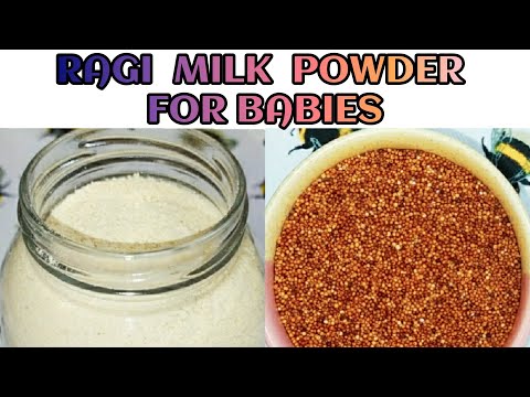 How to make Ragi milk powder for babies/Weight gain recipe/ராகி பால் பவுடர் செய்வது எப்படி?