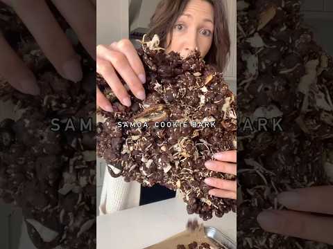 Samoa Cookie Bark!