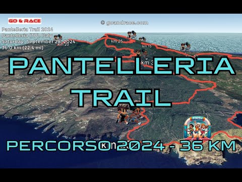 Pantelleria Trail 2024: vola sul percorso di 36 km!