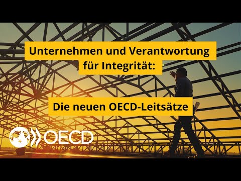 Unternehmen & Verantwortung für Integrität: Die neuen OECD-Leitsätze