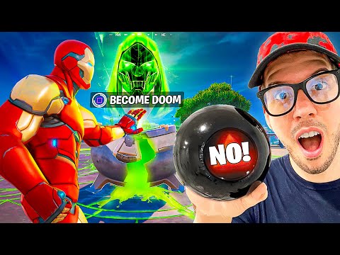 MAGIC 8 BALL Controls My FORTNITE! (Challenge)