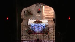 Grotto of the Annunciation in Nazareth LIVE STREAM