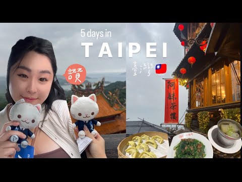 🇹🇼 taipei in 5 days 🥟🔥 台北台灣 jiufen 九份, night market + mala spicy hotpot, outlet shopping