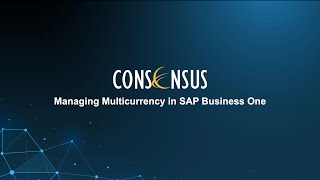 Managing Multicurrency in SAP Business One