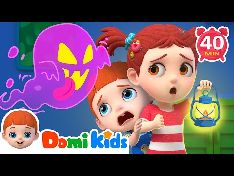 Monsters in the Dark | Halloween Nursery Rhymes & MORE Kids Songs - Domi Kids