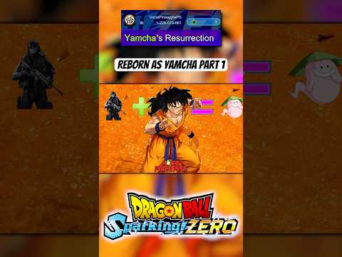 I Recreated the Yamcha Manga in Sparking Zero... (PLEASE PLAY IT!)