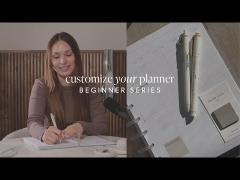 Creating A Custom Planner | Beginner Bundle Series | Cloth & Paper