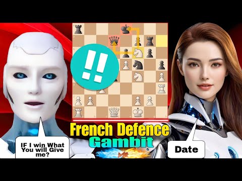 Stockfish INVENTS A BRILLIANT French Defence Gambit, Which it Played Against LeelaZero | Chess | AI