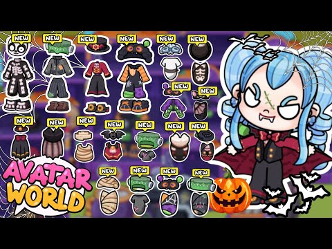 ALL SCARY HALLOWEEN OUTFIT IN AVATAR WORLD 😱 NEW UPDATE ✅