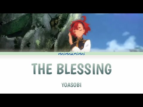 YOASOBI  - The Blessing (祝福 English Version) Lyrics Video