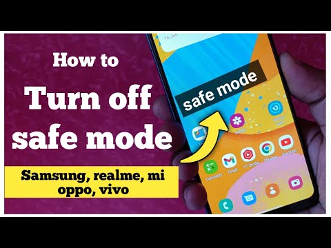 How to turn off safe mode | safe mode kaise hataye