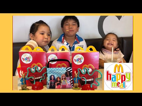 McDonalds Happy Meal | Barbie Fashionista | Peter Rabbit