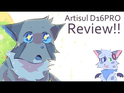 Artisul D16PRO Review! +Speedpaint