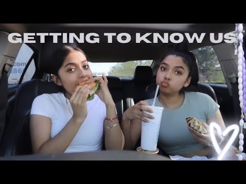 mukbang+gett to know us!!(most likely to questions)