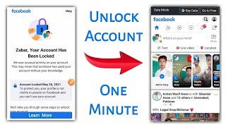 Your account has been locked Facebook get started problem | how to Unlock facebook locked account