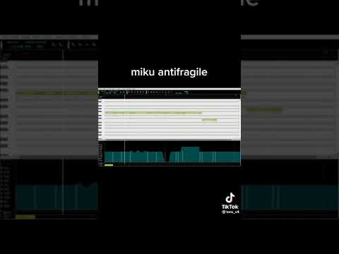 Miku version of antifragile #hatsunemiku #miku