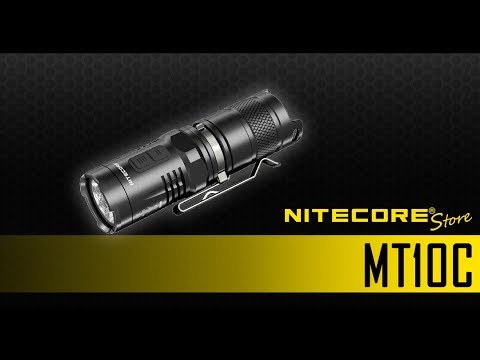 NITECORE MT10C 920 Lumen White + Red Light Everyday Carry Mini Flashlight