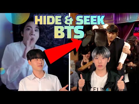 |SUB| BTS HIDE AND SEEK / (Feat) James Corden's clairvoyance