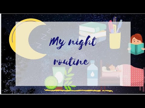 My night routine / A simple routine in malayalam