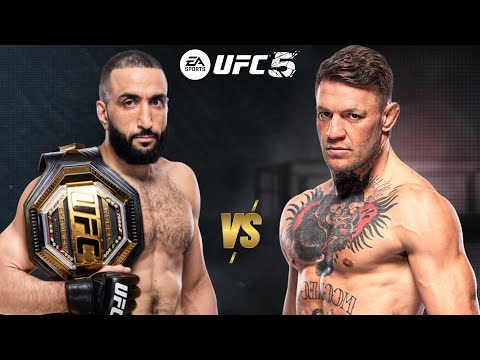 UFC 5 BELAL MUHAMMAD VS. CONOR MCGREGOR FOR THE UFC WORLD WELTERWEIGHT CHAMPIONSHIP BELT!