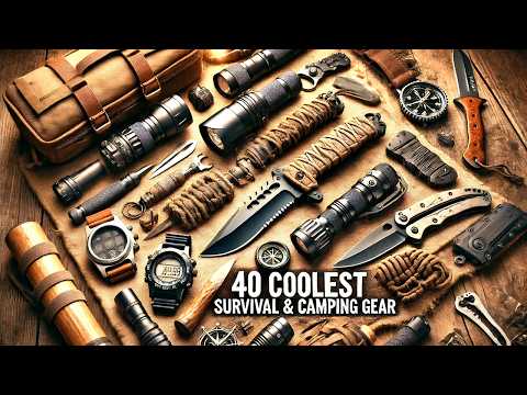 40 Coolest Survival & Camping Gear You Must See in 2024