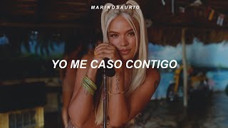 KAROL G - Si Antes Te Hubiera Conocido (Letra)