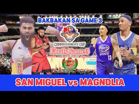 San Miguel vs Magnolia (Live) | PBA Season 48 Comm.Cup Finals Game 3 | 020724