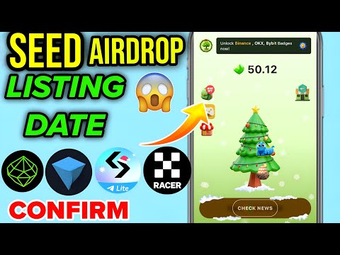 Seed Airdrop Listing Date Confirm | Seed Coin Claim And Withdraw | Seed Airdrop Withdraw in Exchange