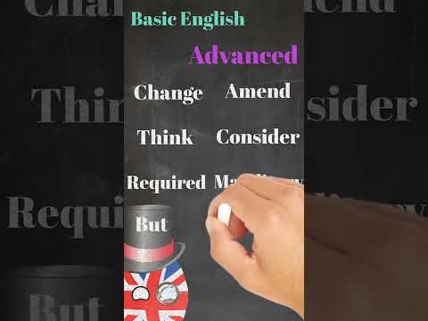 Basic vs Advanced English. Speak like a native English Speaker 3 #shorts