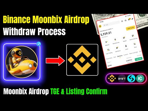 Binance Moonbix Airdrop Withdraw Process | Moonbix Airdrop TGE & Listing Confirm |